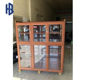 Tủ nhôm kính 2